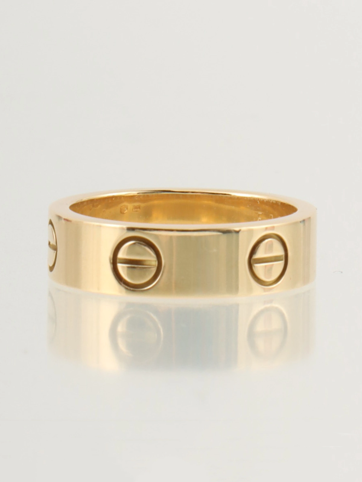 Cartier 18Kゴールド リング CARTIER 18K2Cリング ゴールド｜VINTAGE QOO TOKYO